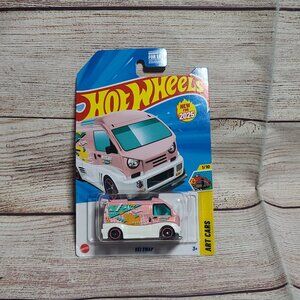 Hot Wheels Art Cars Kei Swap, Pink/White Toy - NEW